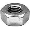 12MM-1.75 DIN 934 HEX NUT - ZINC 25/BX